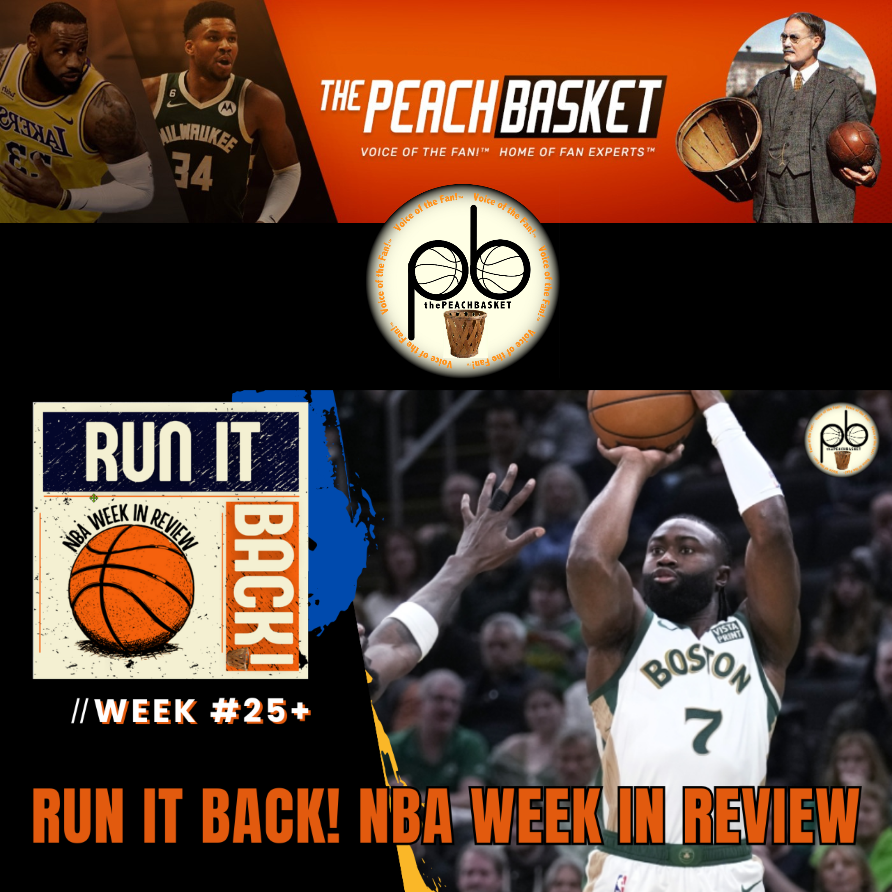 Run it Back! NBA Week in Review - Week #25+ episode artwork