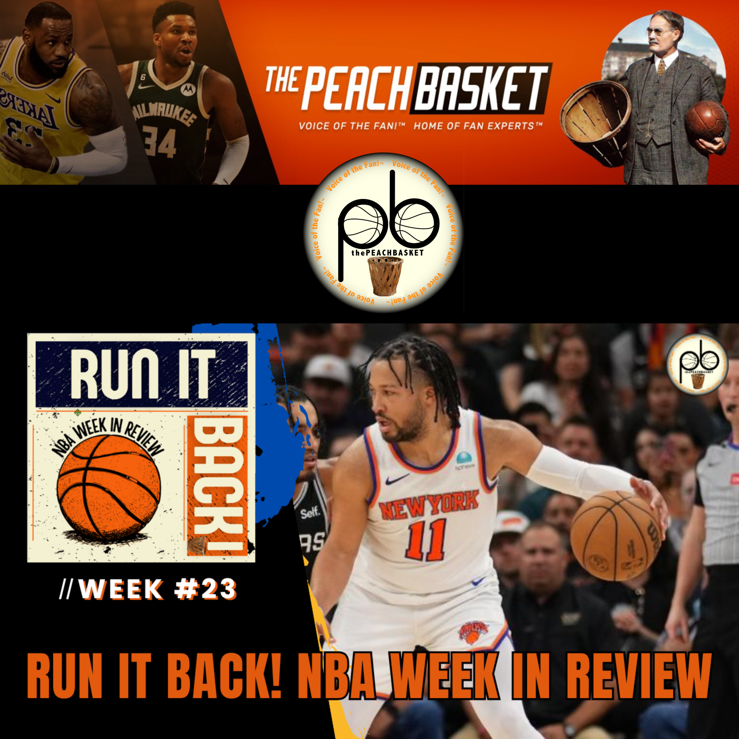 Run it Back! NBA Week in Review - Week #23 episode artwork